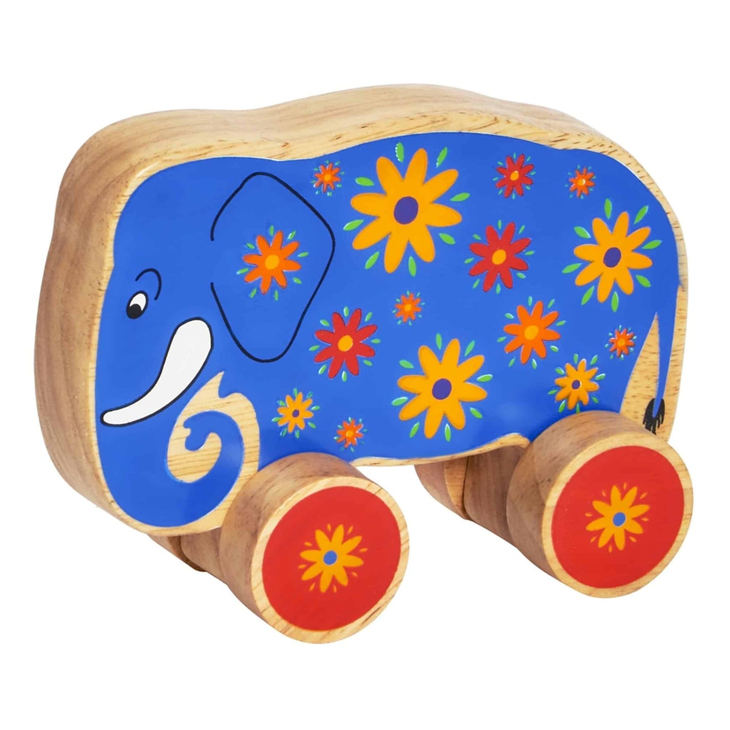 Lanka Kade Push Along Elephant Blue