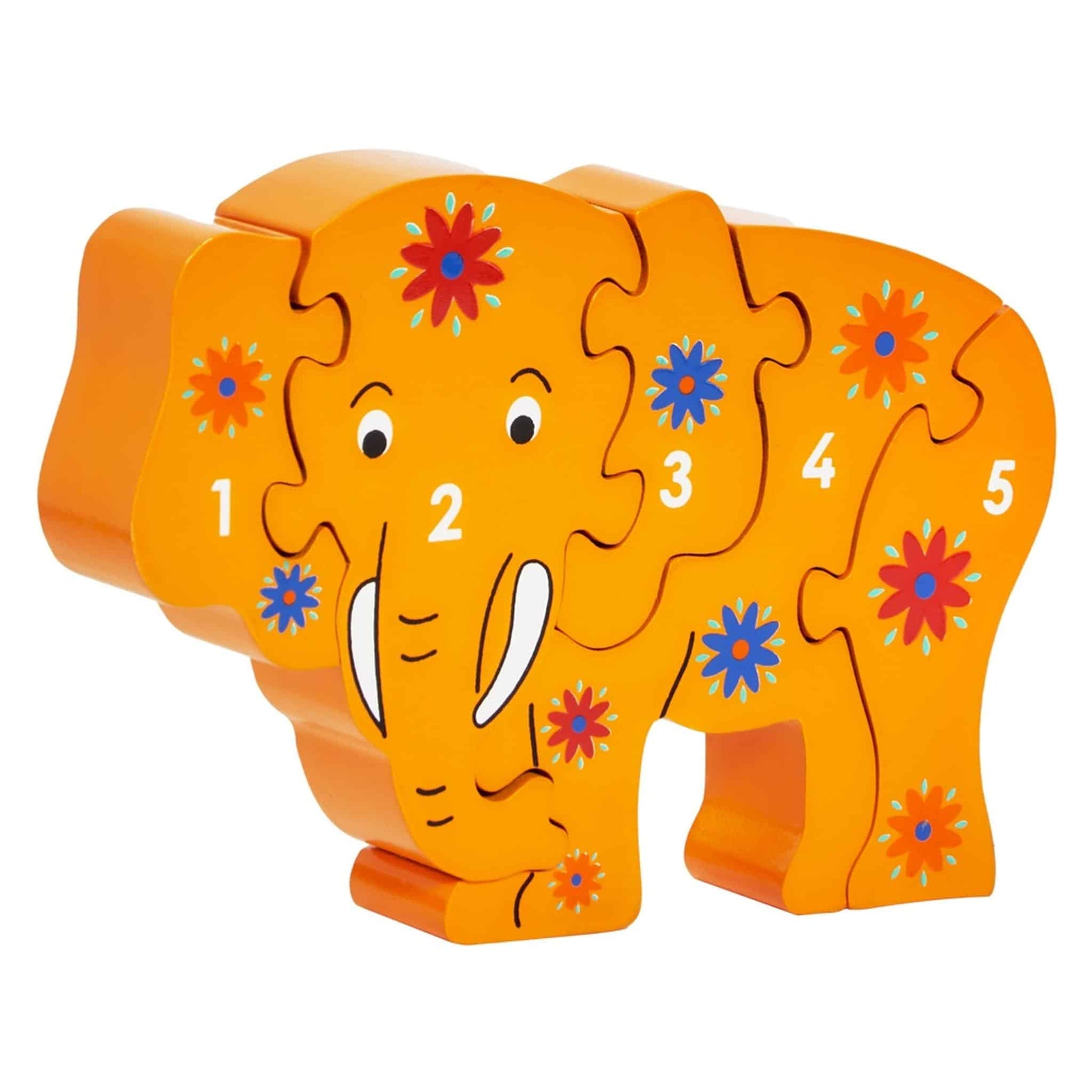 Lanka Kade 1-5 Jigsaw Elephant Yellow