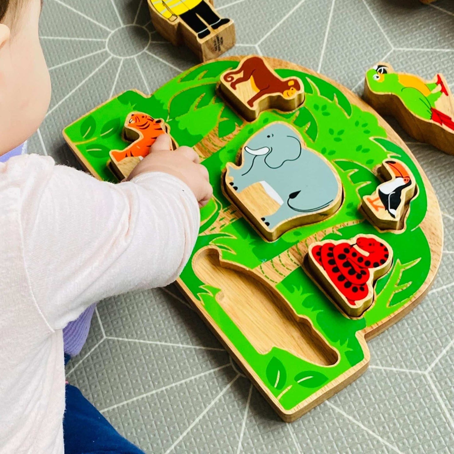 Lanka Kade Jungle Shape Sorter Play