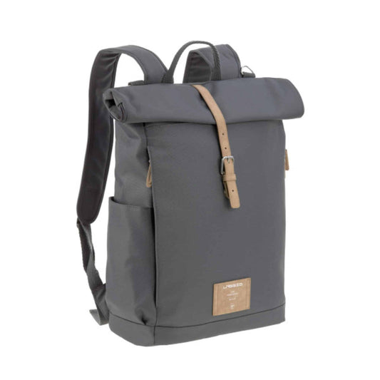 Lässig Rolltop Nappy Changing Backpack Bag Anthracite