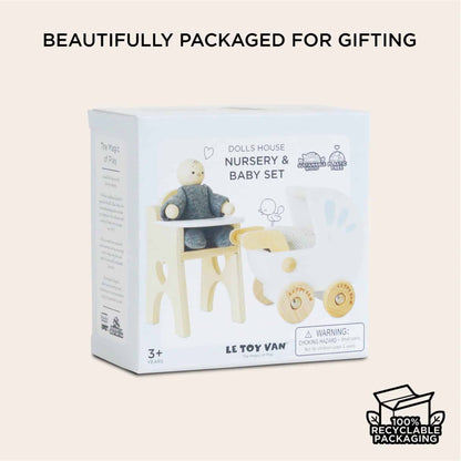 Le Toy Van Wooden Nursery and Baby Set Box