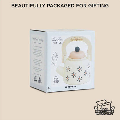 Le Toy Van Vintage Wooden Kettle Box