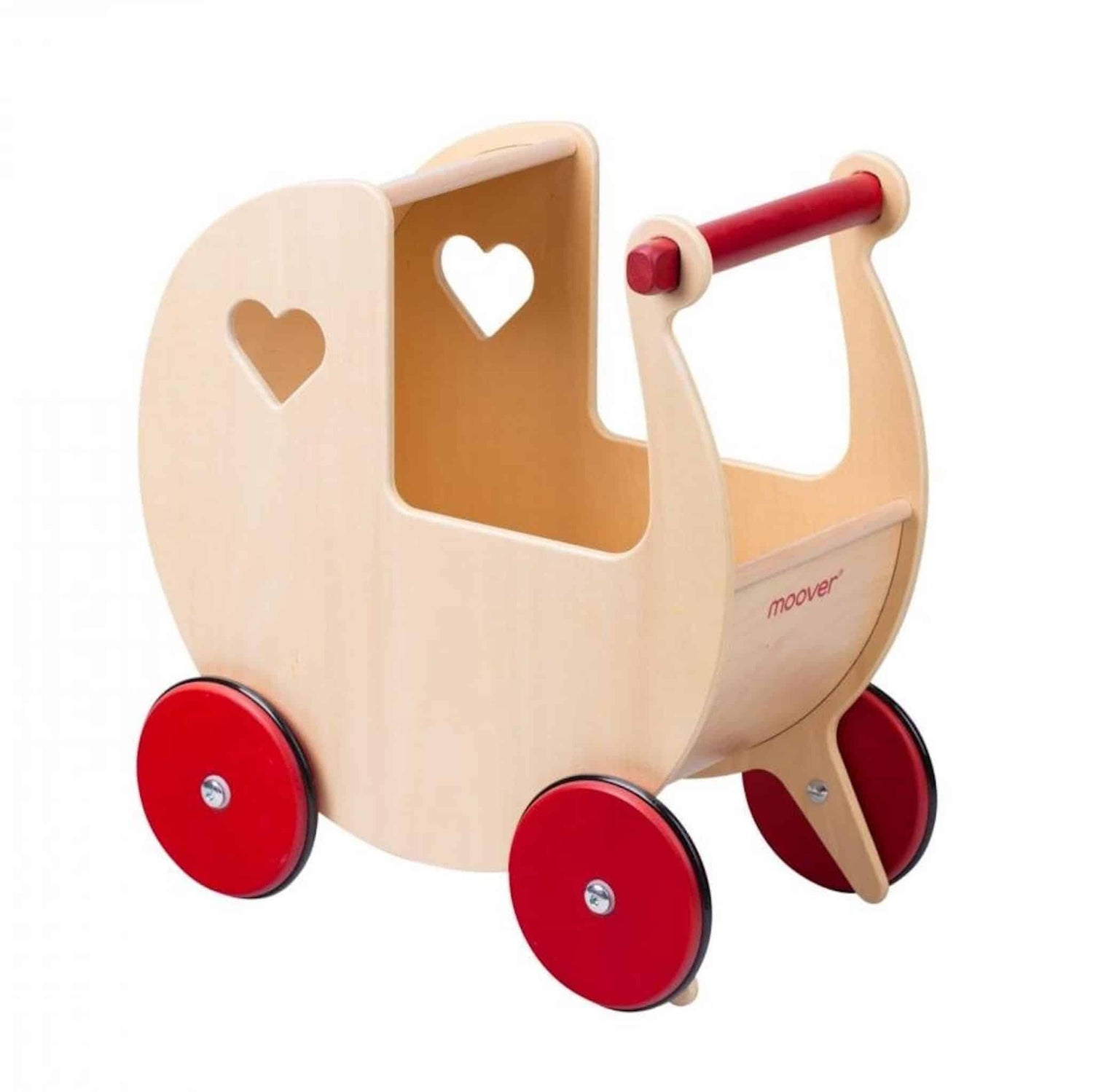 Moover Birch Veneer Pram Side