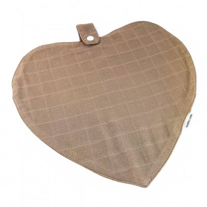 MuslinZ Mini Muzi Muslin Cloth 30x30cm Taupe