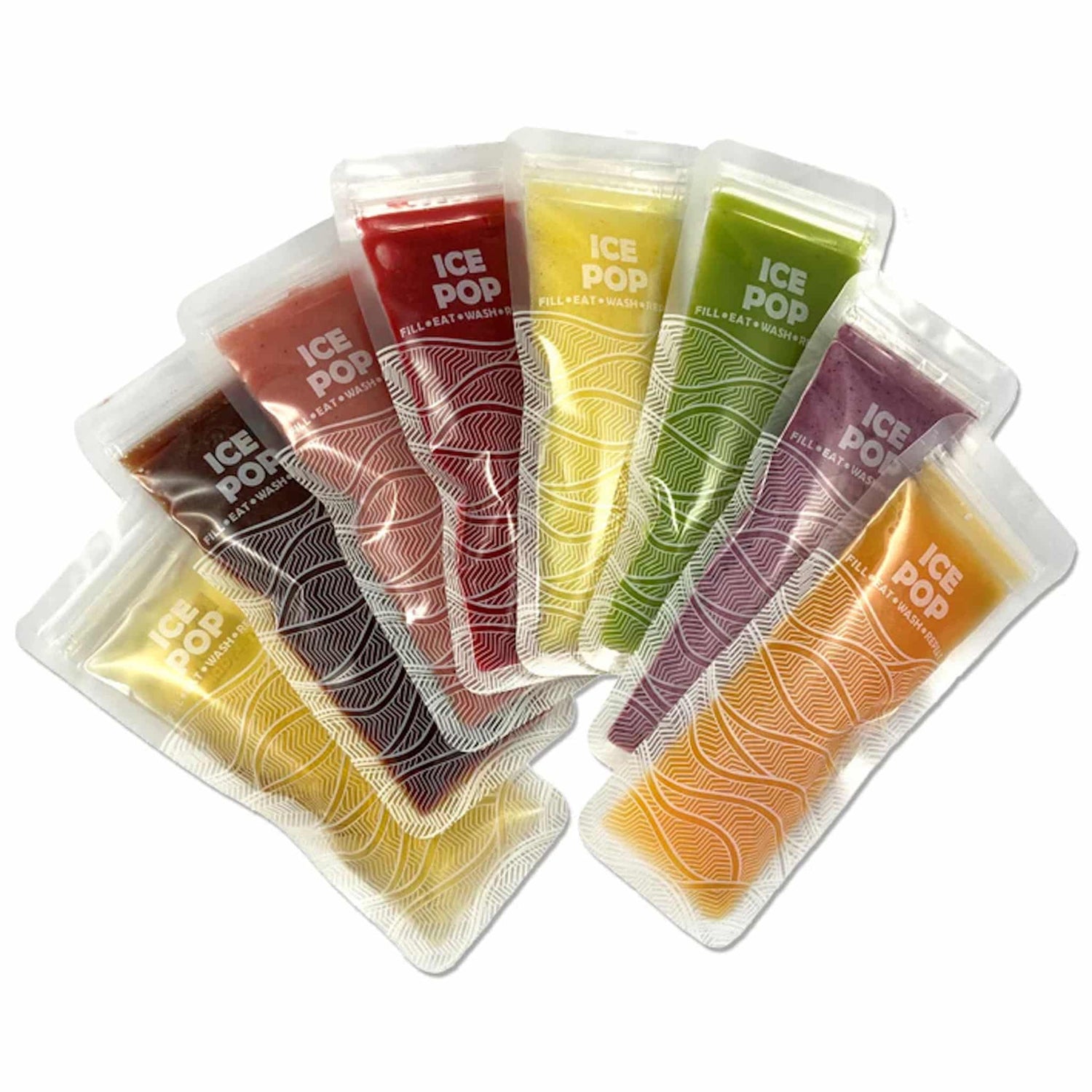Nom Nom Kids Reusable Ice Pop Bags