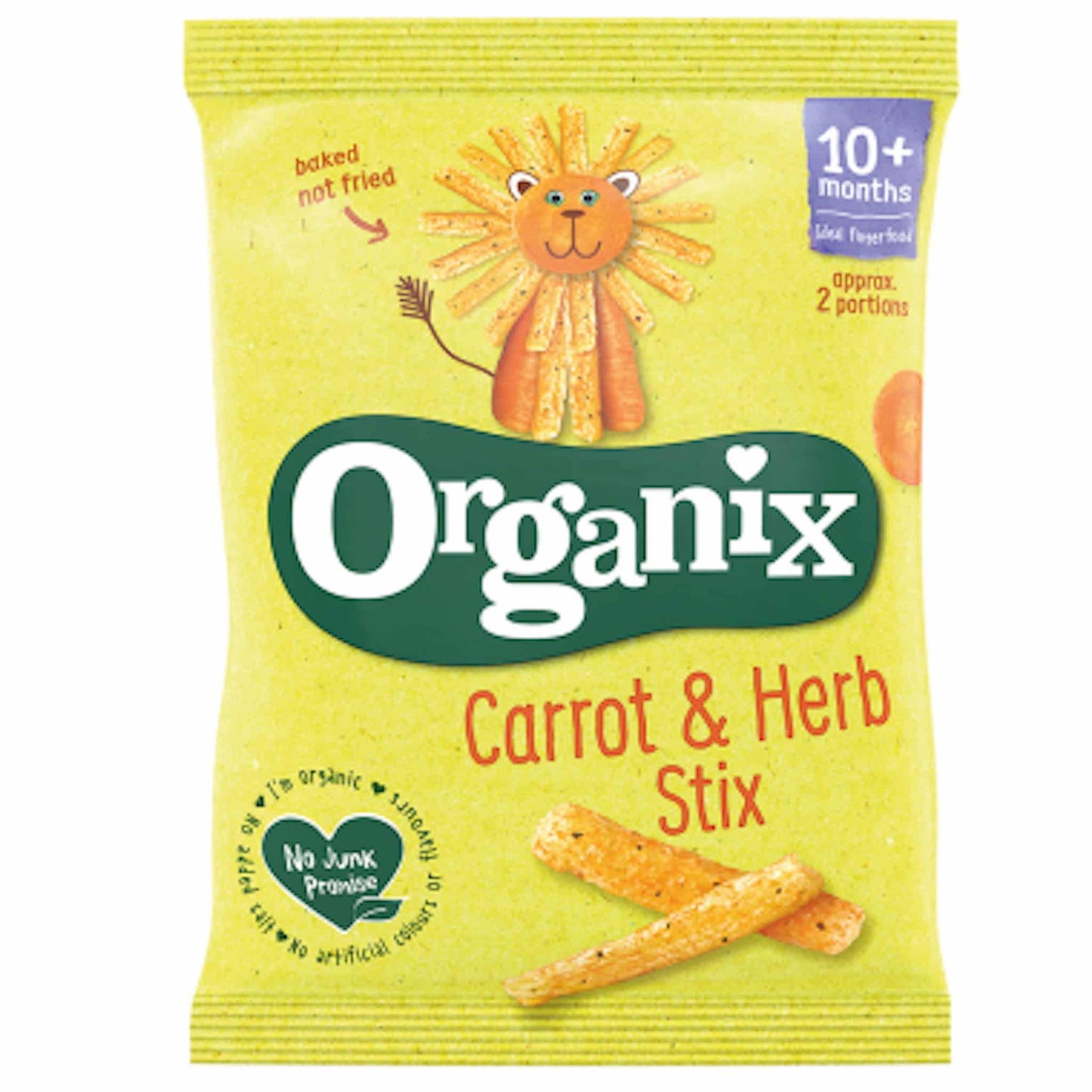 Organix Carrot and Herb Stix