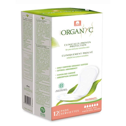 Organyc Hospital Maternity Pads Extra Absorbent