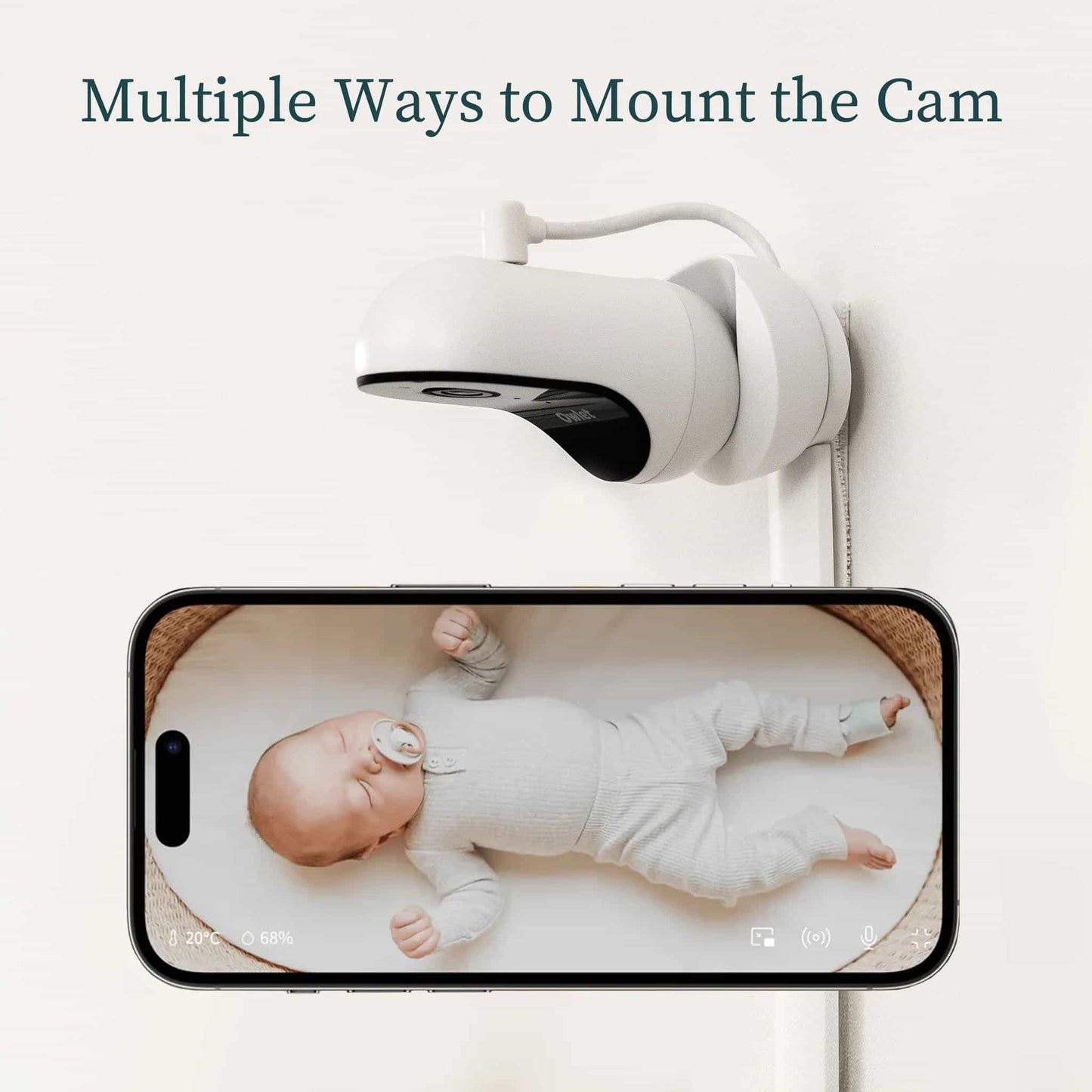 Owlet Cam 2 Baby Monitor Mounting