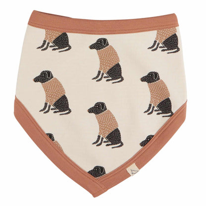 Pigeon Organics Reversible Bib Labrador Ivory