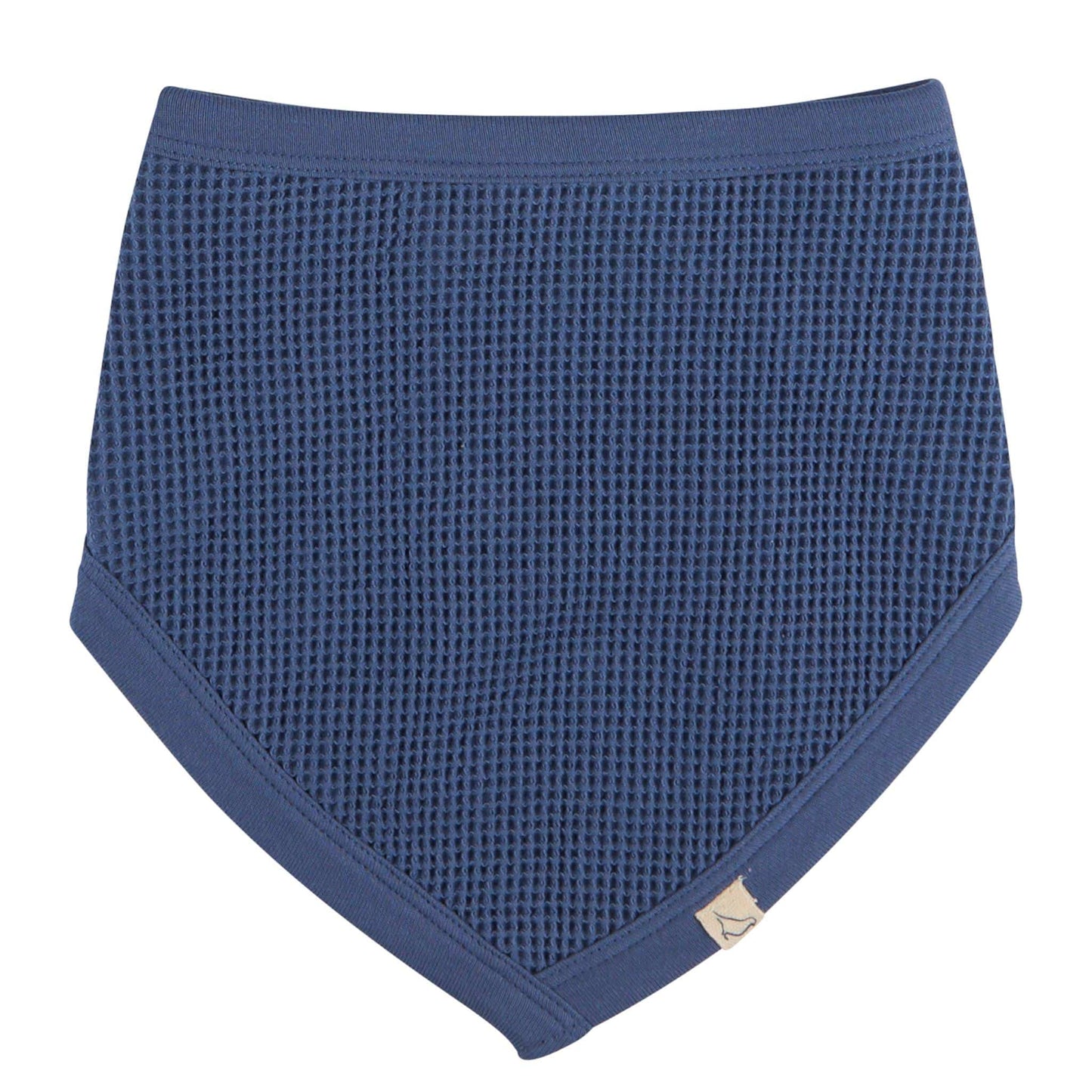 Pigeon Organics Reversible Bib Waffle Night Blue