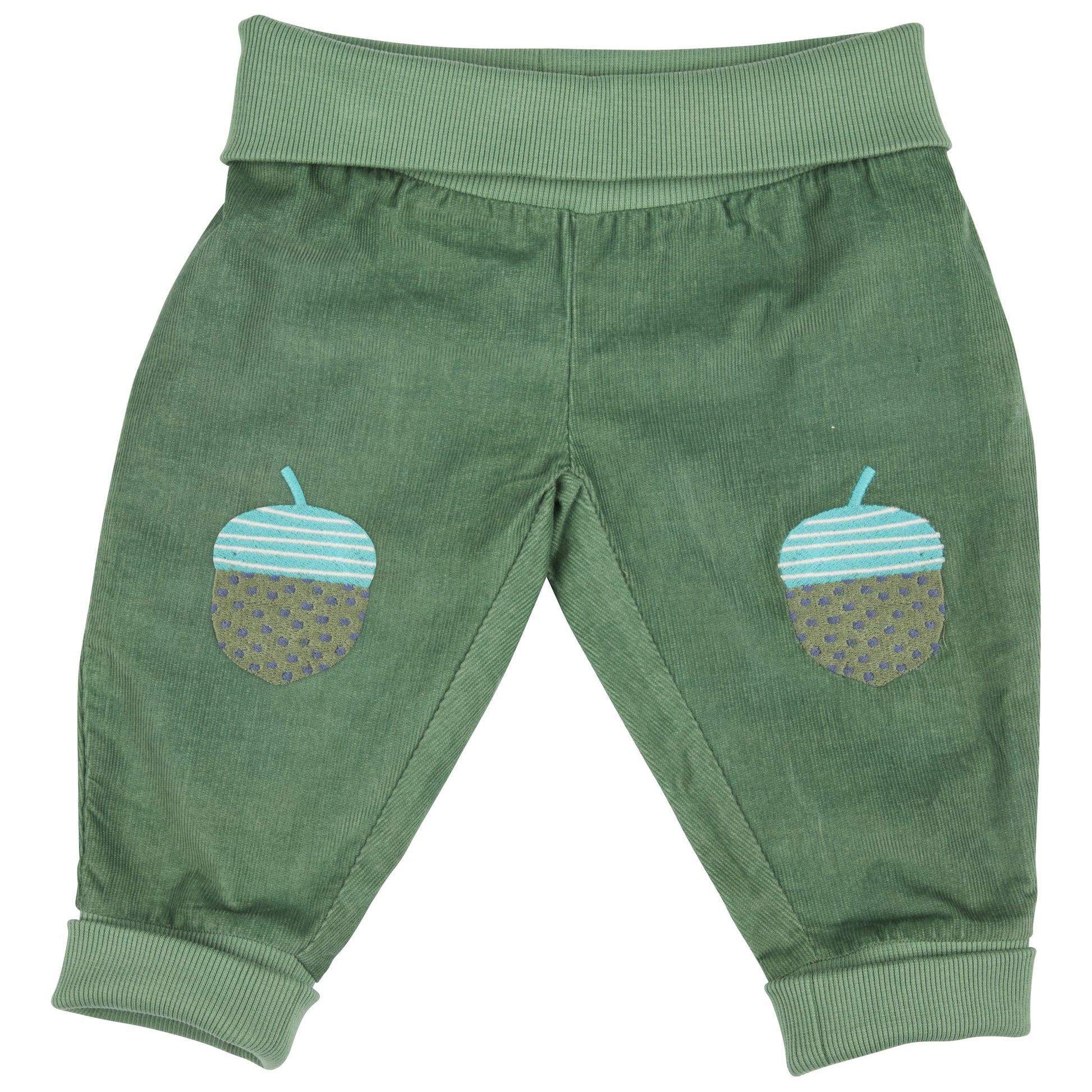 Pigeon Organics Baby Cord Trousers Green