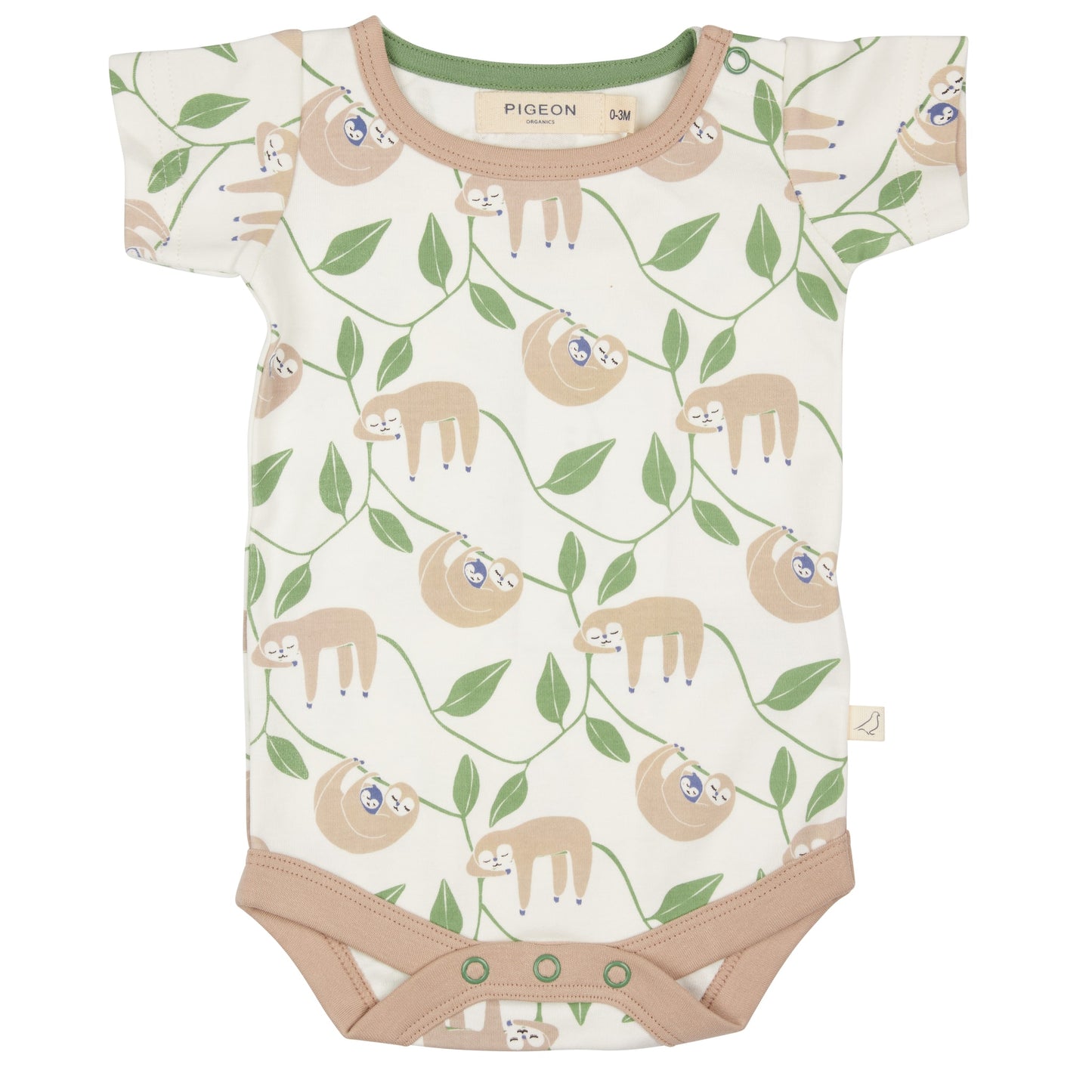 Pigeon Organics Short Sleeve Body Sloths