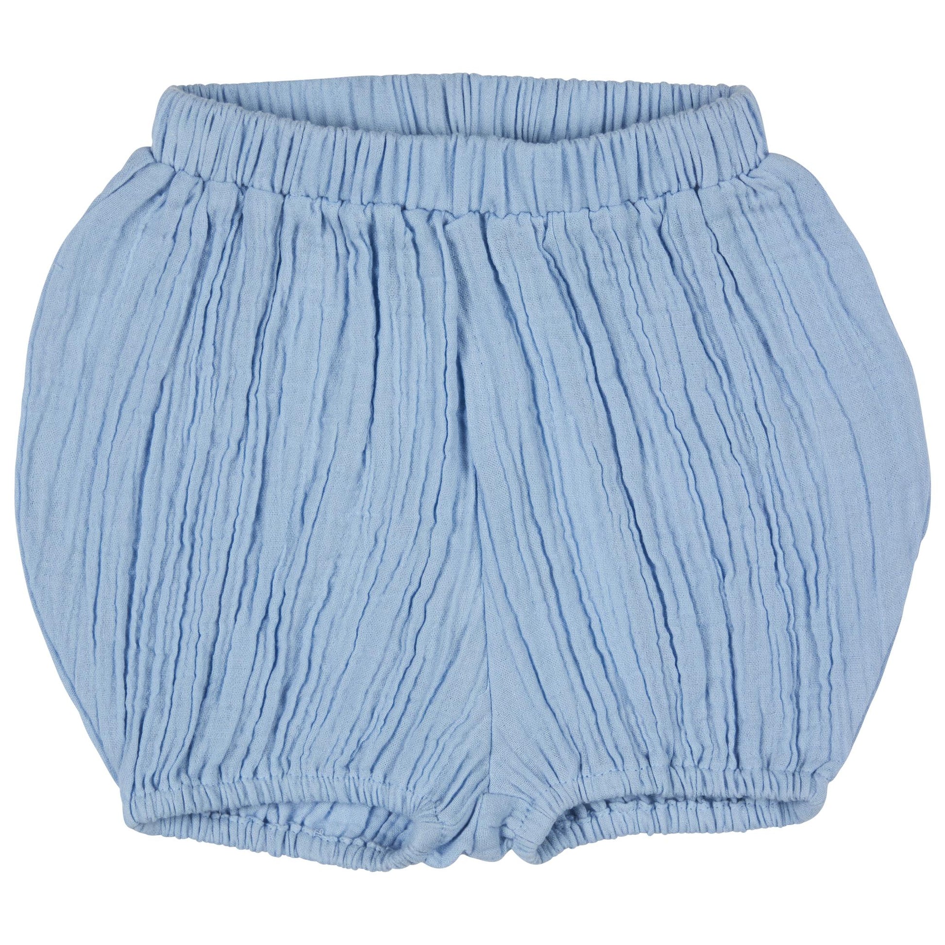 Pigeon Organics Bloomers Muslin Pale Blue