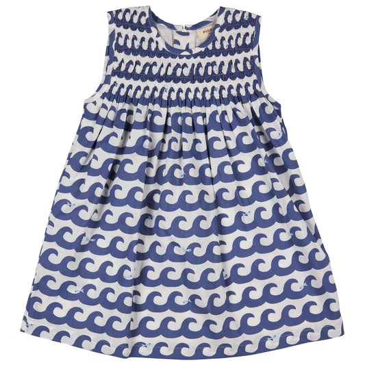 Pigeon Organics Sleeveless Smock Dress Wave