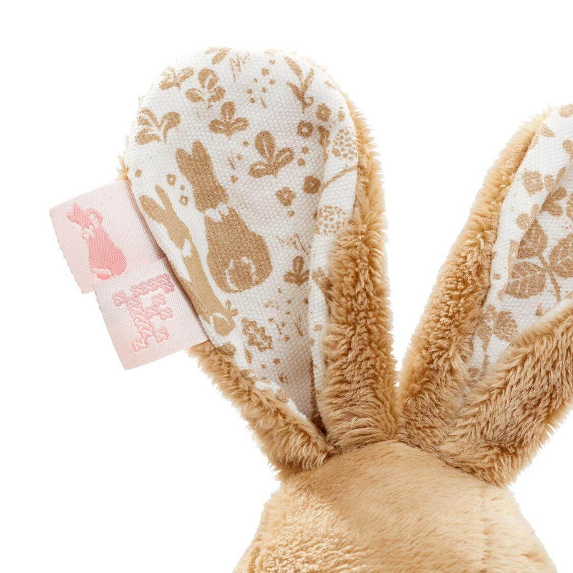 Rainbow Designs Signature Collection Flopsy Bunny Rattle Ring Ears