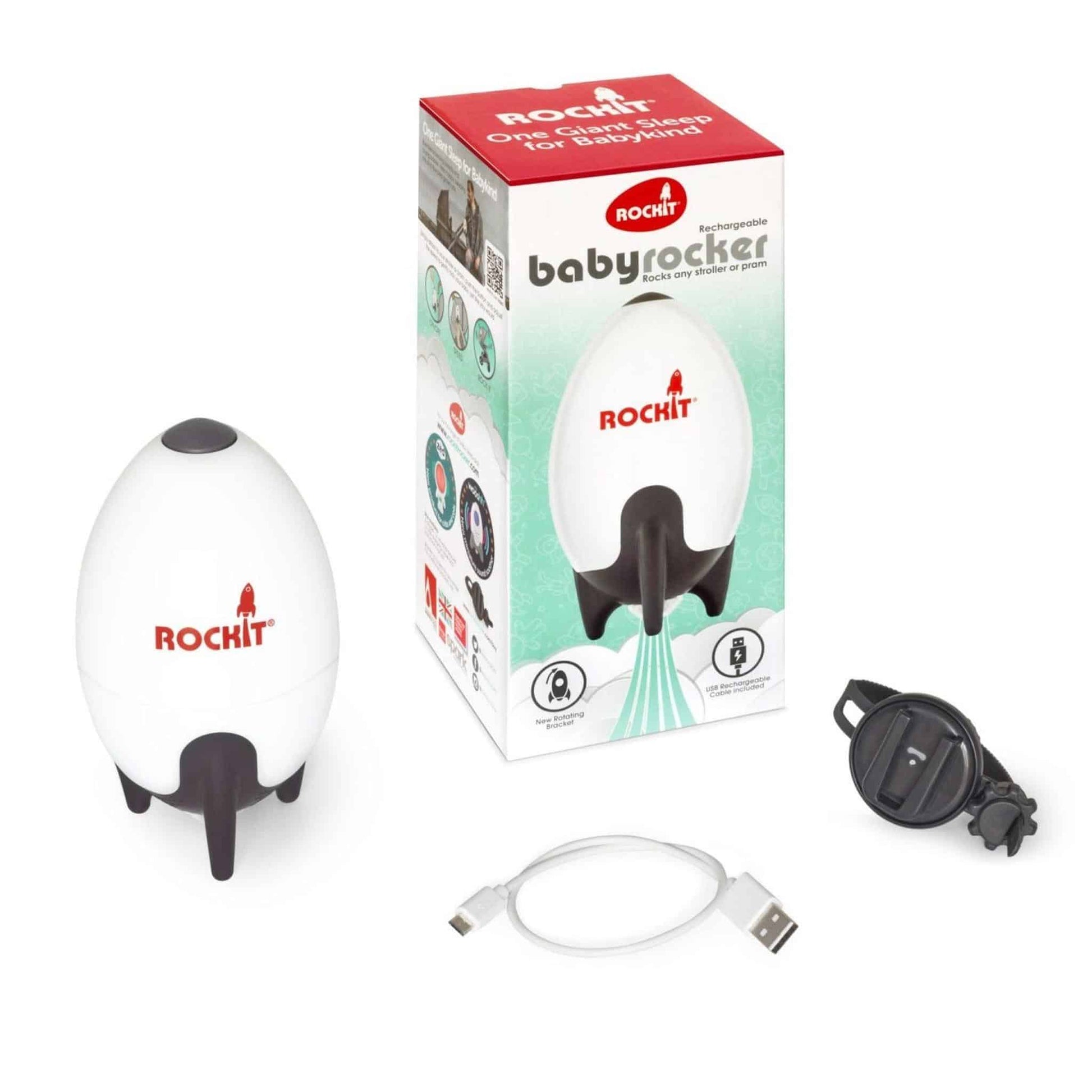 Rockit Rechargeable Baby Rocker Contents