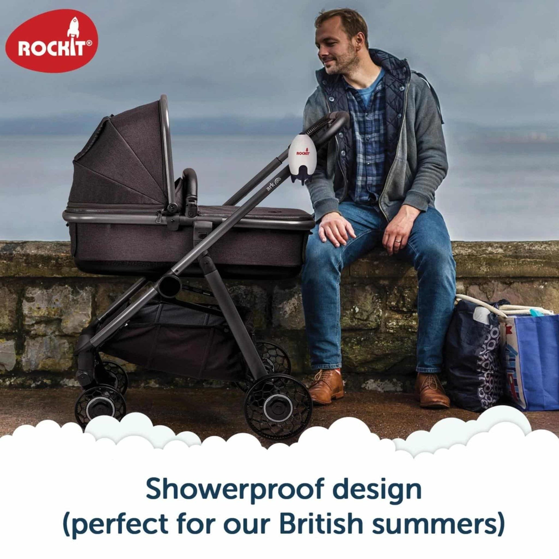 Rockit Rechargeable Baby Rocker Showerproof