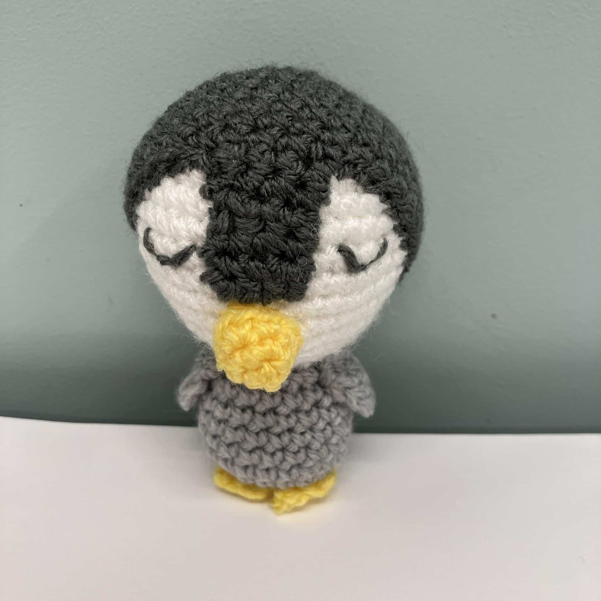 Squiggle and Bean Handmade Baby Penguin