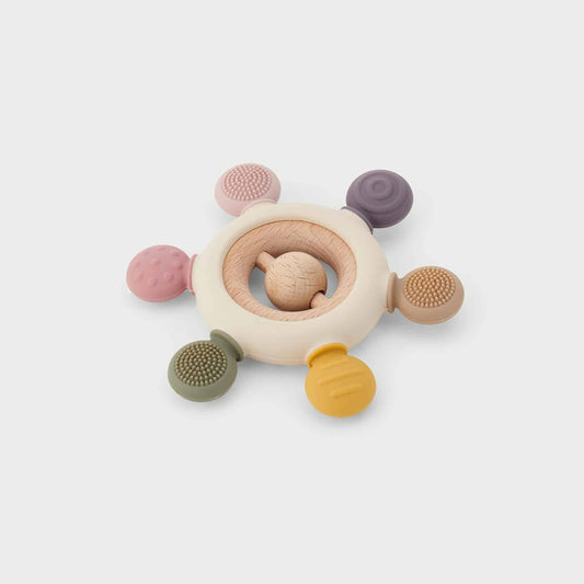 Tickit SiliSoft Rattle Teether Earth