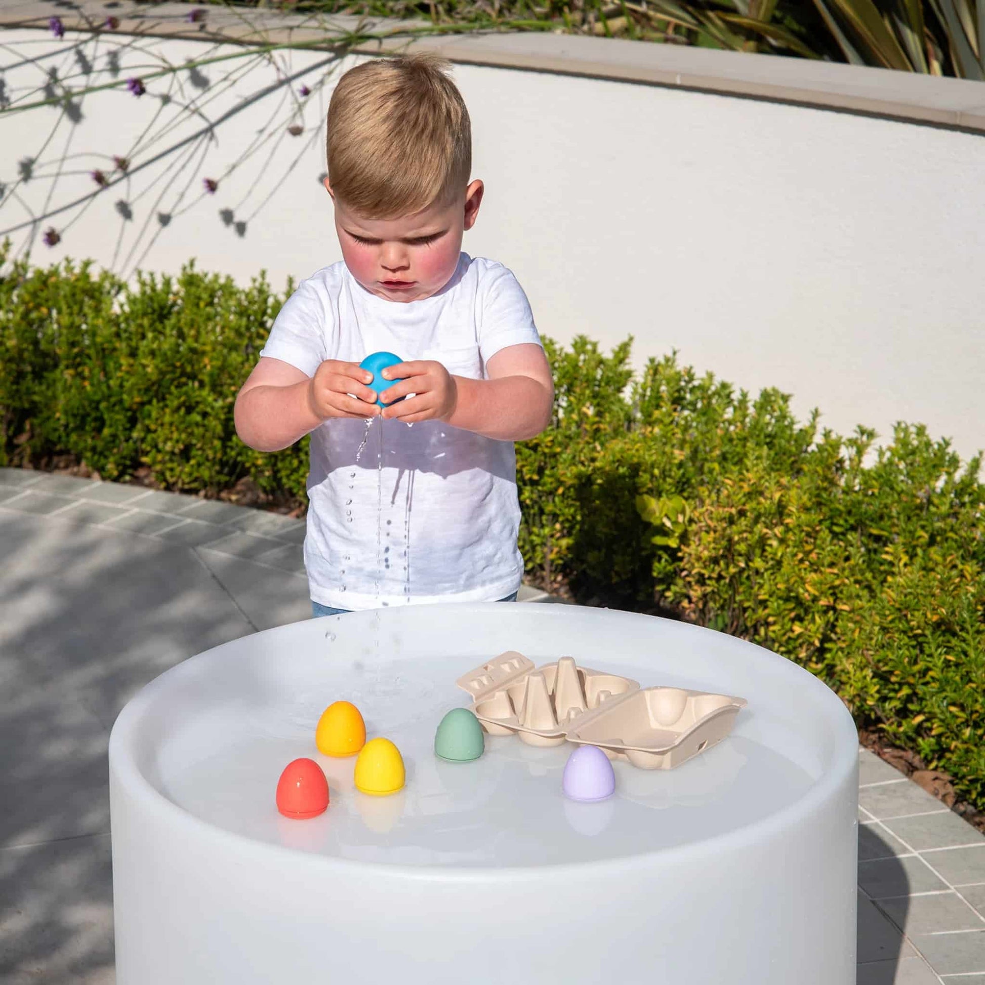 TickiT SiliSoft Sensory Rainbow Eggs Water