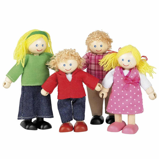 Tildo Dolls House Figures White Family