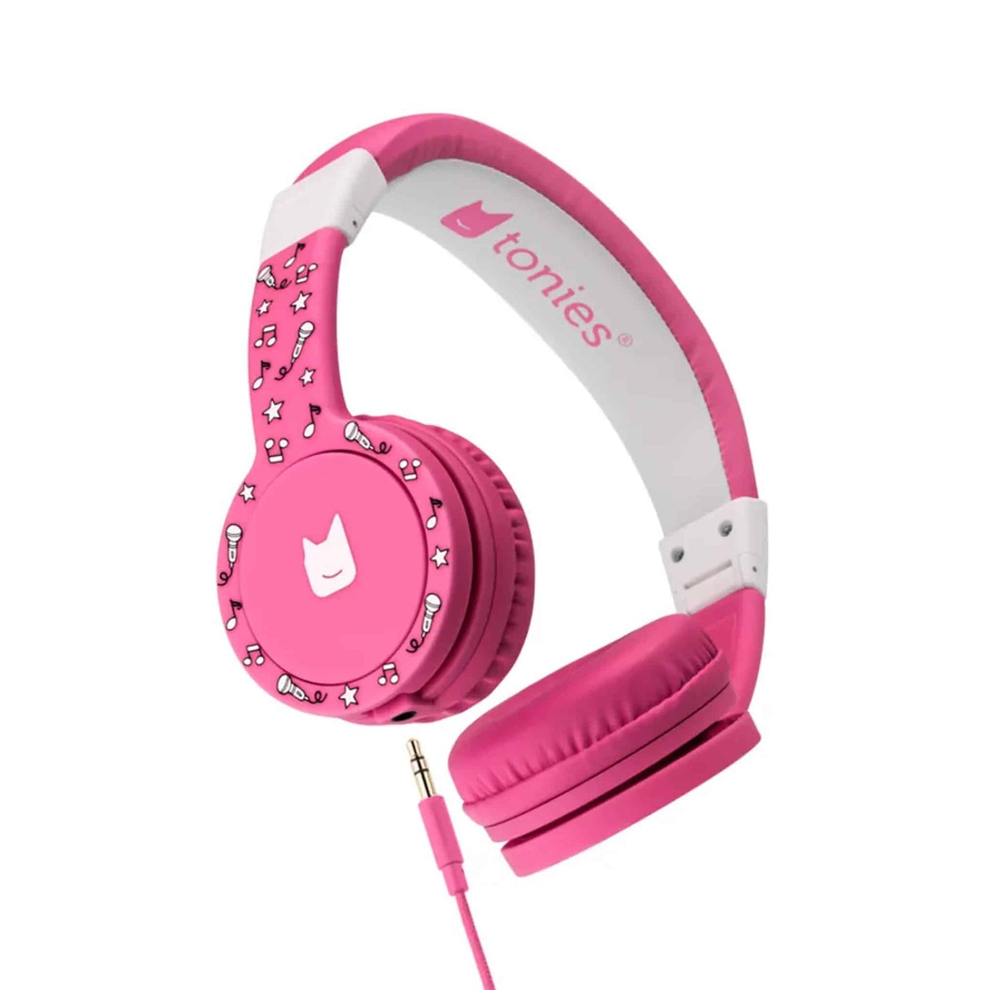 Tonies Foldable Headphones Pink Cable