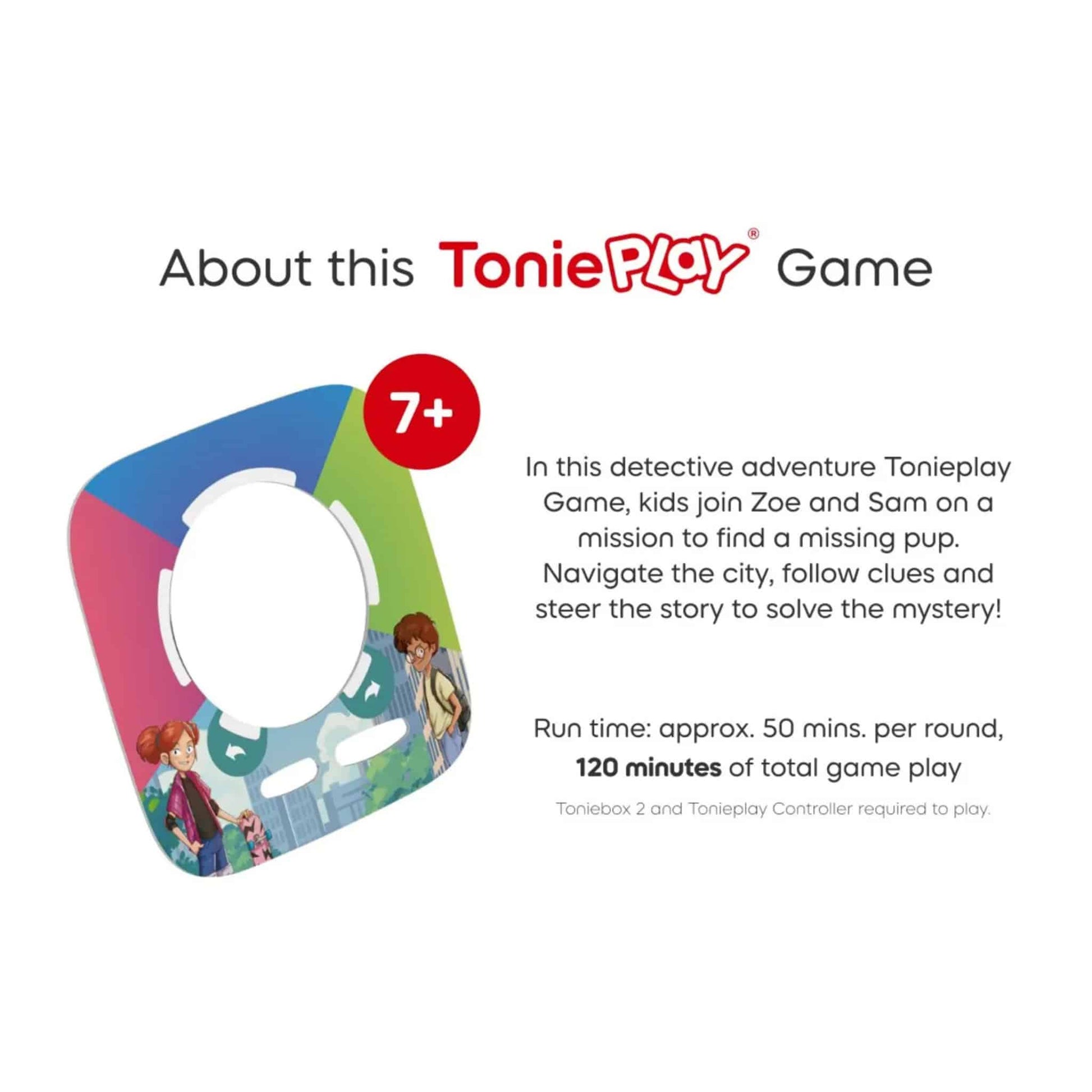 Tonies Tonieplay Game Mystery Mavericks Rescue Pooch About