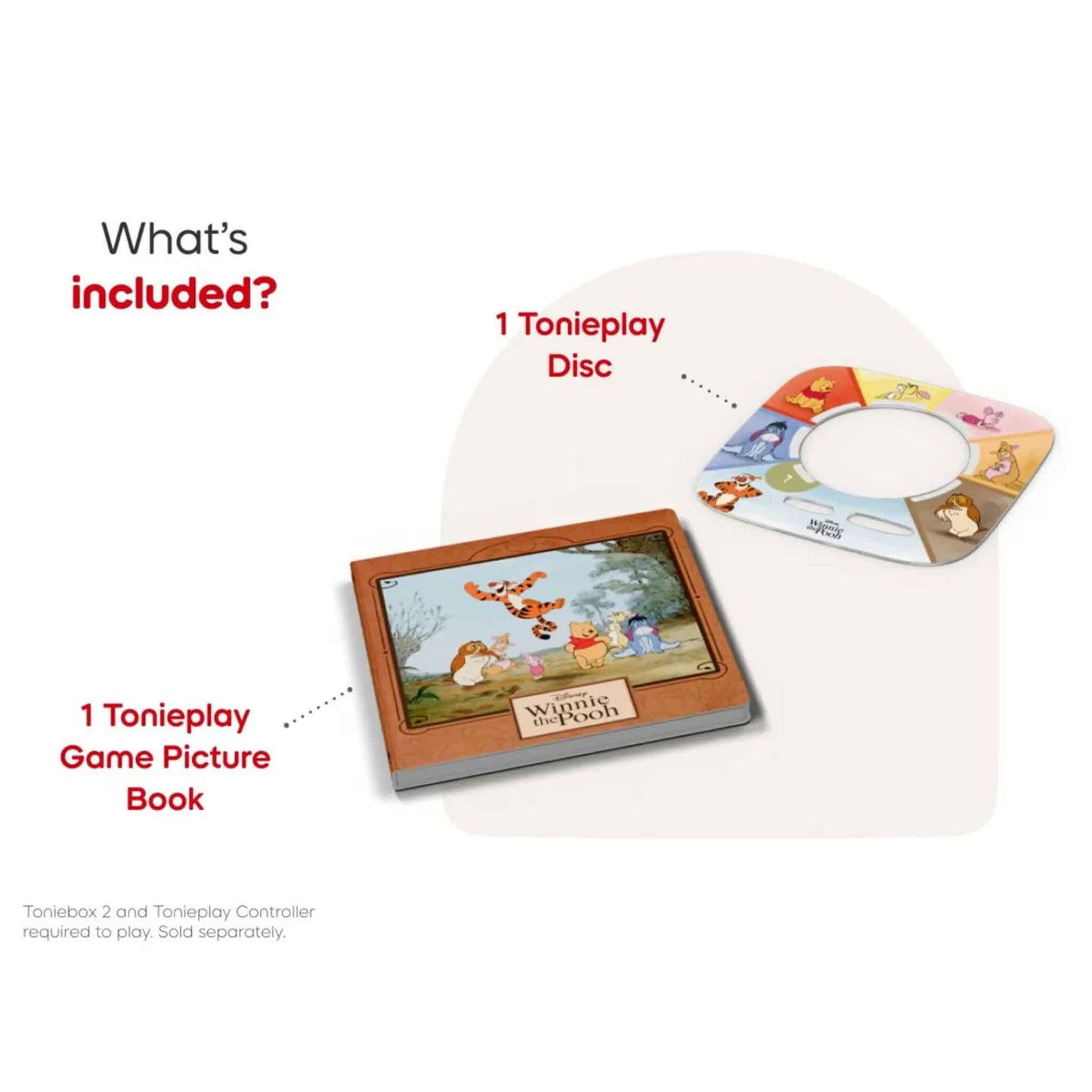 Tonies Tonieplay Game Winnie the Pooh Tigger's Mix Up Fix Up Contents