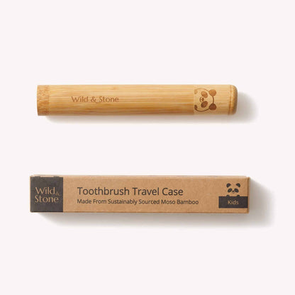Wild and Stone Bamboo Toothbrush Case Kids