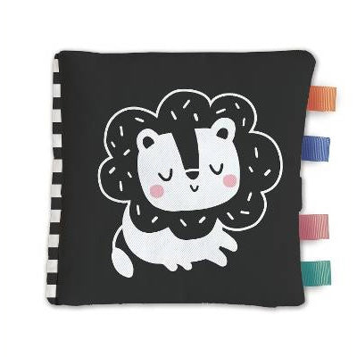 Yoyo Books Baby's Soft Black and White Book Little Lion
