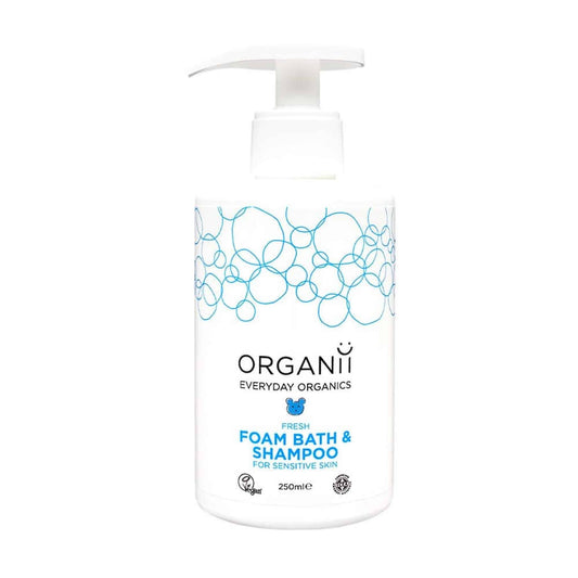 Organii Fresh Foam Bath & Shampoo 250ml