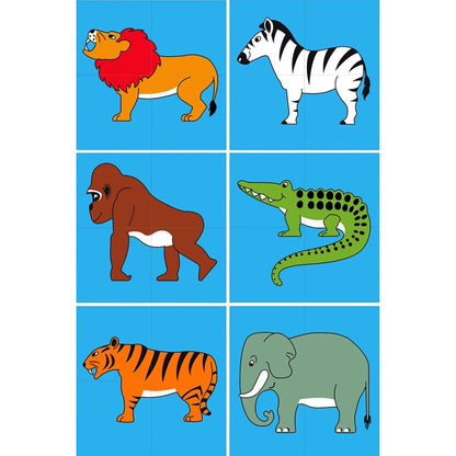 Lanka Kade World Animals Block Puzzle Pictures