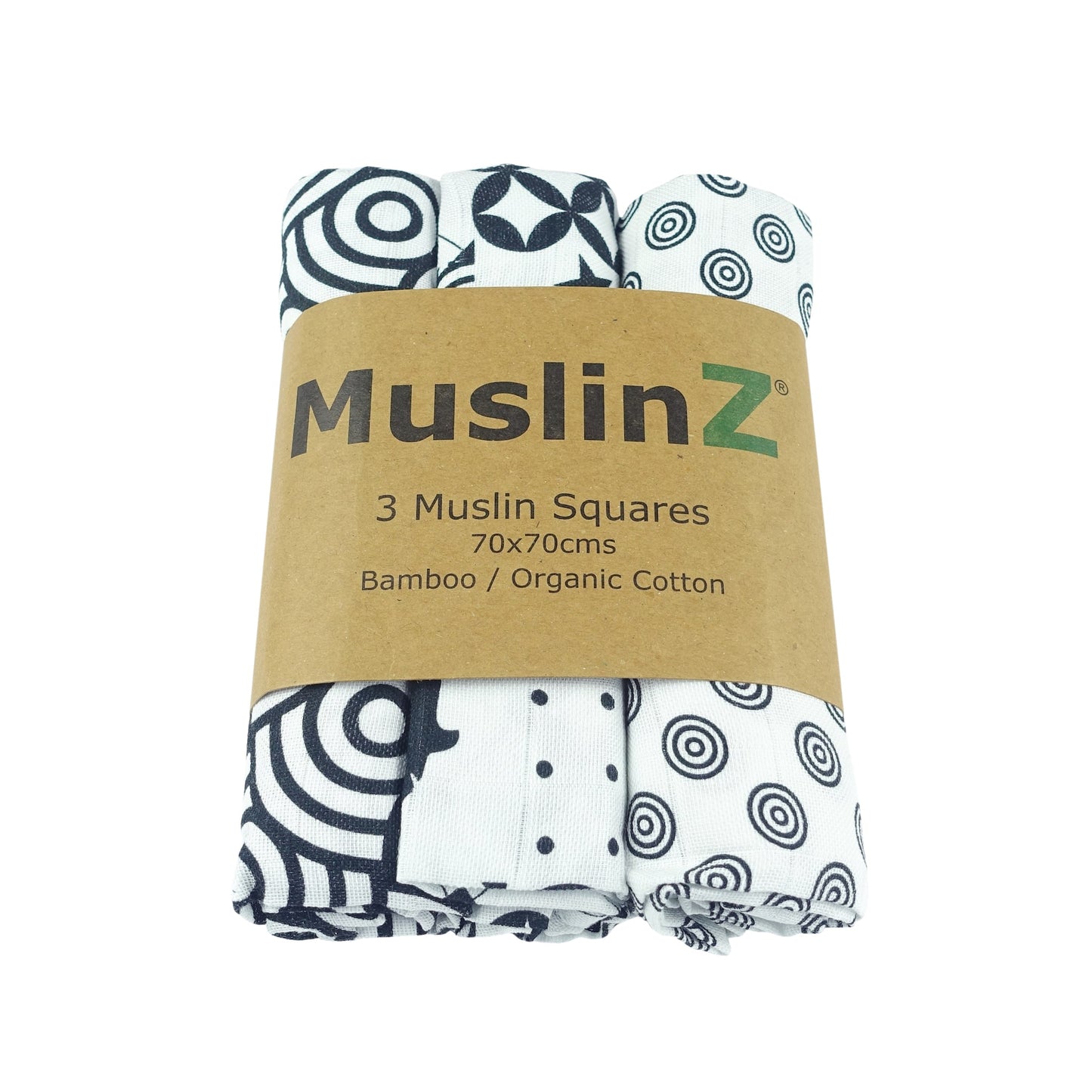 MuslinZ Bamboo/Organic Cotton Muslin Square Sensory