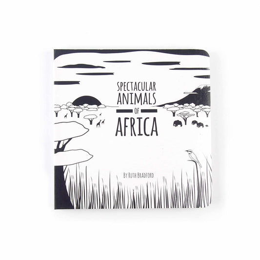 Black & White Book Project Africa Animals Board Book 1