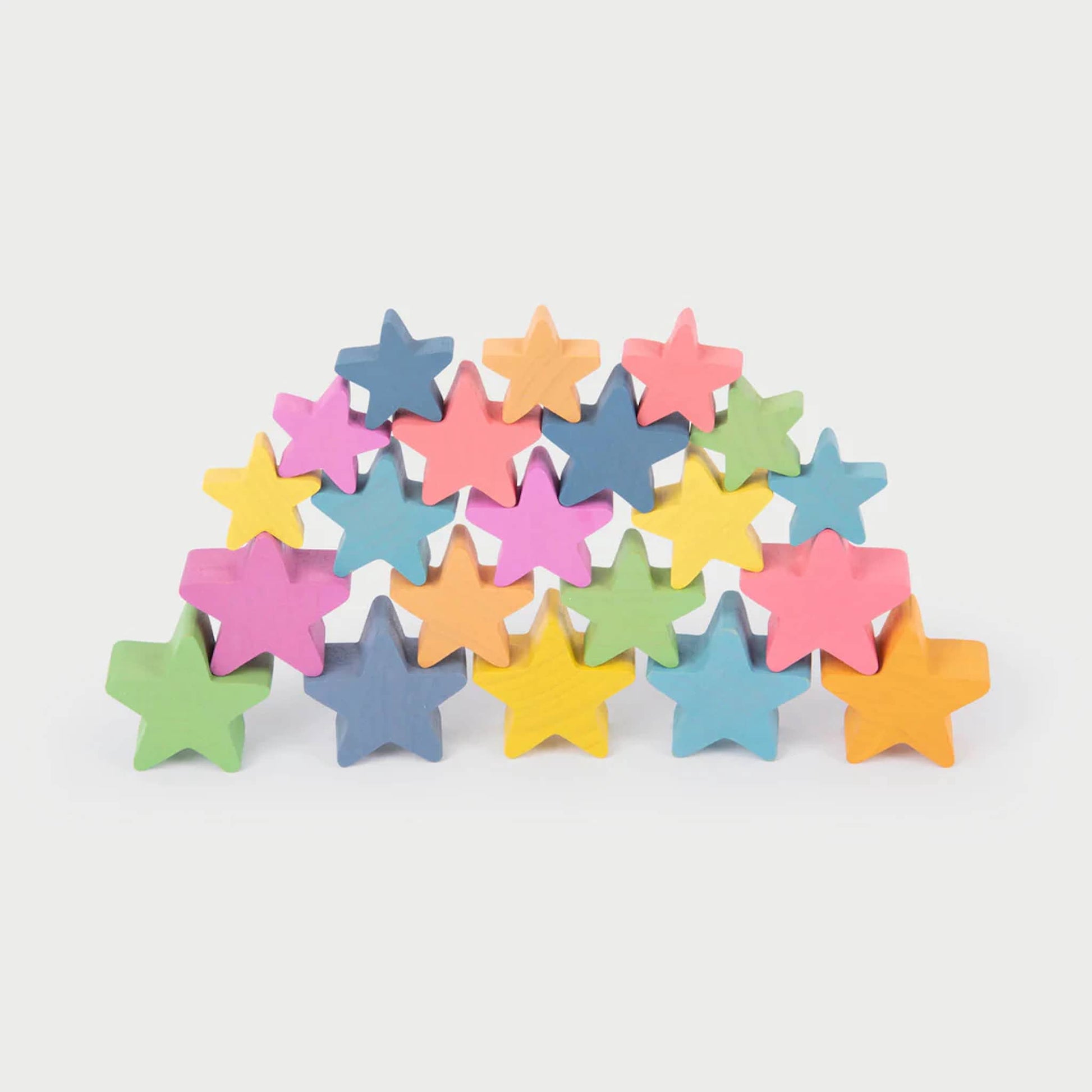 TickiT Rainbow Wooden Stars