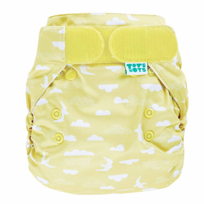Tots Bots Bamboozle Nappy Wrap Size 2 Above The Clouds